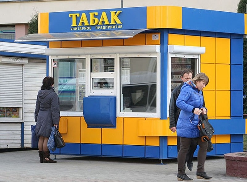 Prices for cigarettes in Belarus